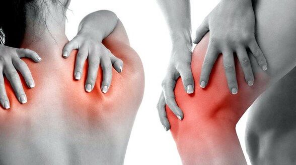 bolest svalů a kloubů jako příznak přítomnosti parazitů